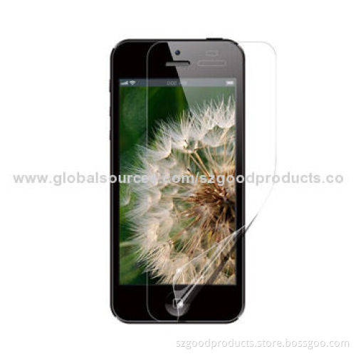 New Model PET Clear Screen Protector for iPhone 6 and iPhone 6 Plus in Shenzhen Factory